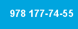 978 177-74-55 978 177-74-55